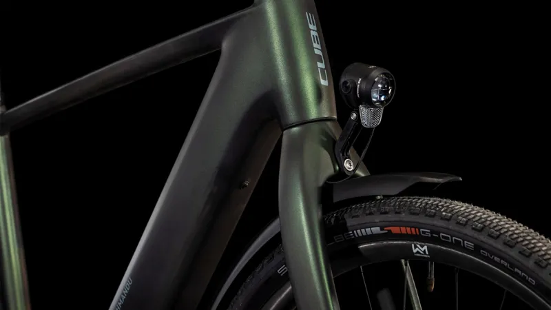 Cube Kathmandu Hybrid C:62 SLT 400X Hybrid Bike in Green-3